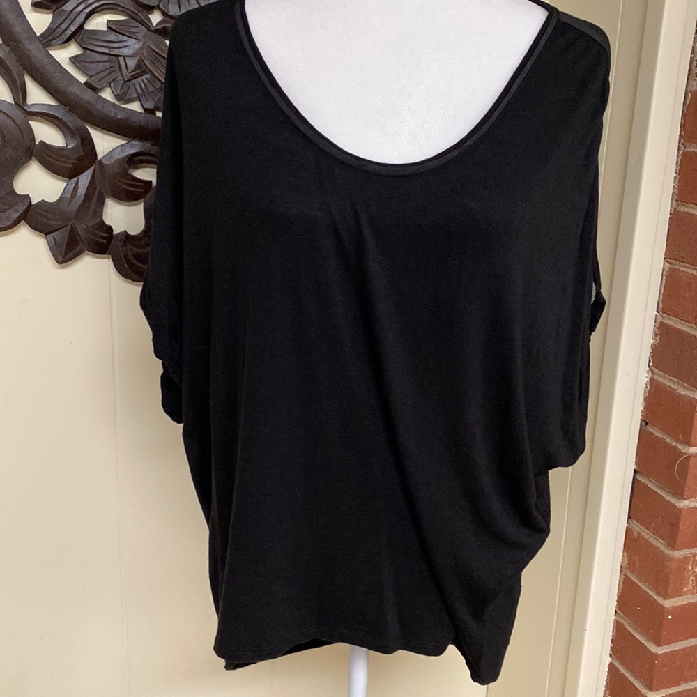 WHBM dolman short sleeved blouse